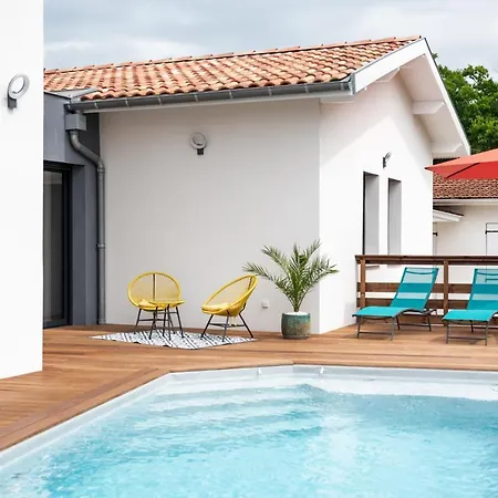 Frenchyhomes☆villadeluxe☆plage☆piscine * אנדרנוס-לה-באינס