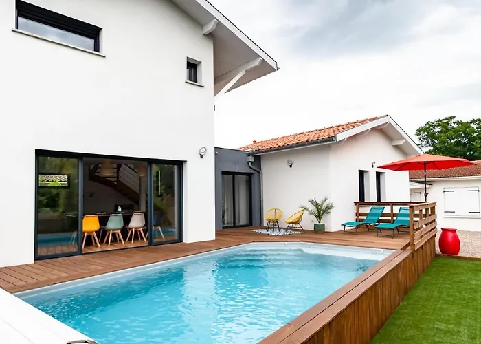 Frenchyhomes☆villadeluxe☆plage☆piscine * Андерно-ле-Бэн